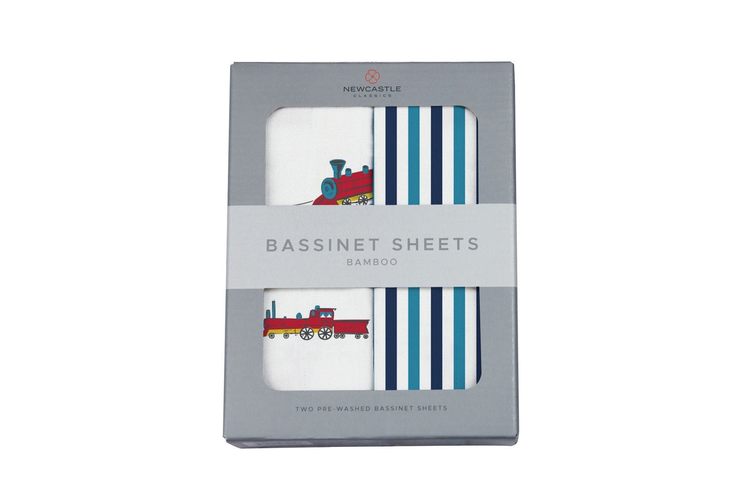 Bamboo Changing Pad Cover — Vintage Train