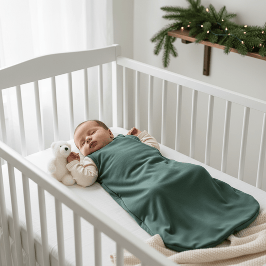 Hunter Green Newborn Sleep Set