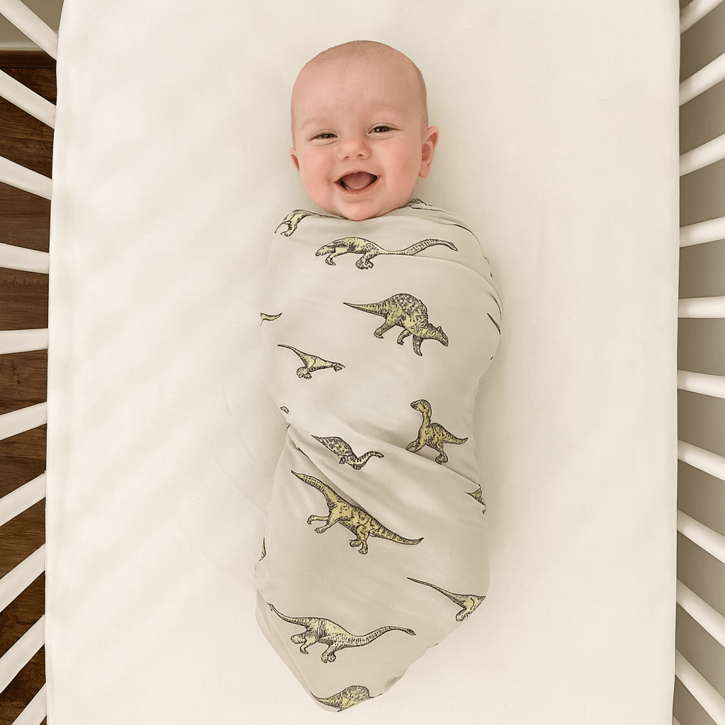 Legendary Dinosaur Bamboo Swaddle Blanket